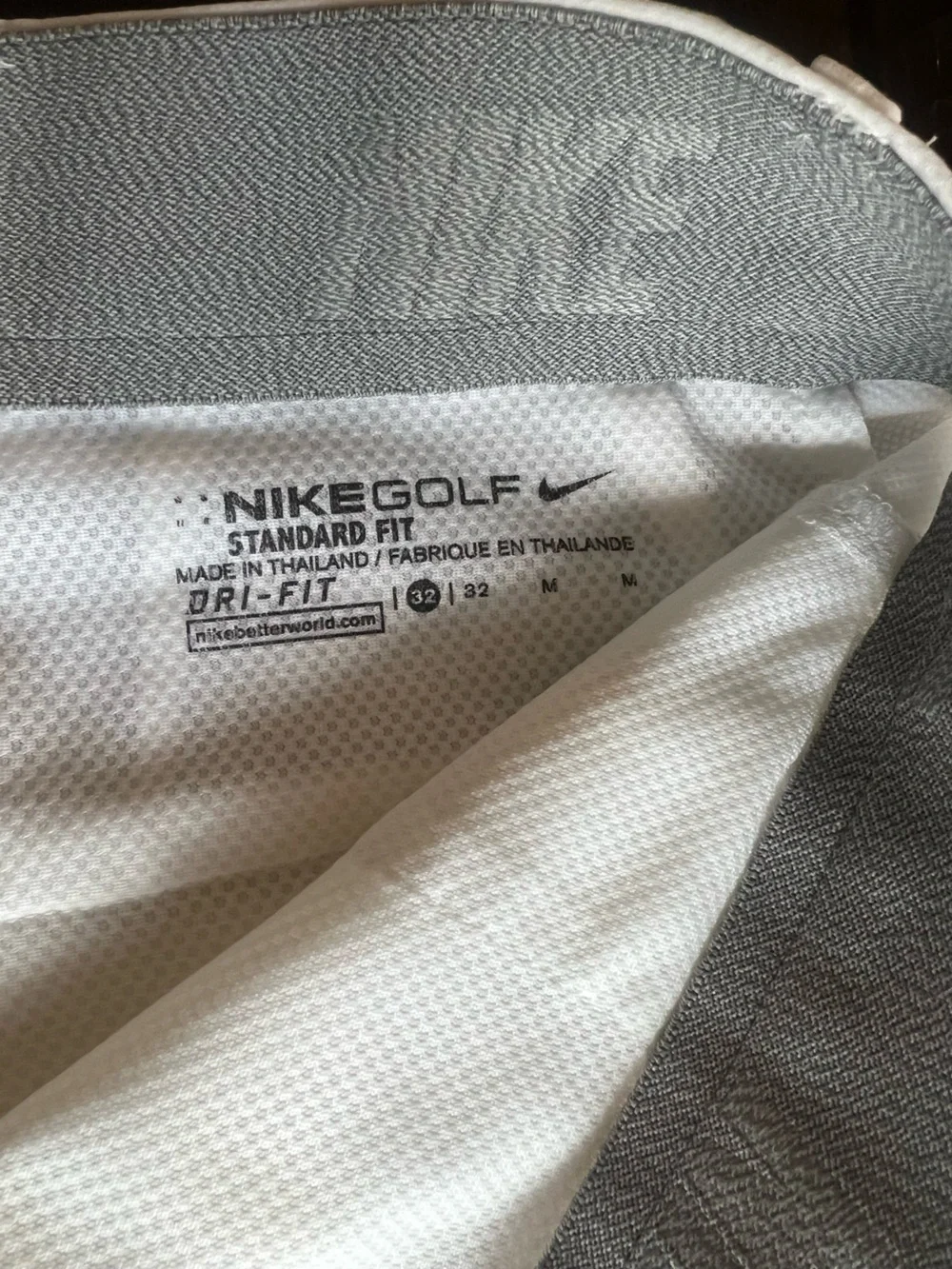 Nike Golf Dri-FIT White Performance Golf Shorts Men’s Size 34 - Picture 4 of 8